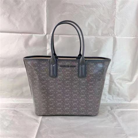 michael kors 35h1t2jt1c|Jodie Small Logo Jacquard Tote Bag .